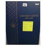 72 Lincoln Wheat Cents, 1909-1940, 1909 VDB