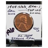 1949-S Lincoln Wheat Cent