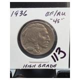 1936 Buffalo Nickel