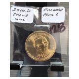 2010-D Presidential Dollar, CHOICE UNC