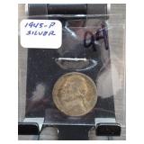 1945-P Jefferson Nickel