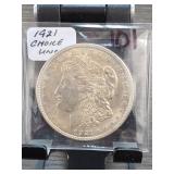 1921 Morgan Dollar, Choice UNC