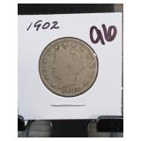 1902 Liberty Head V Nickel