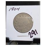 1904 Liberty Head V Nickel