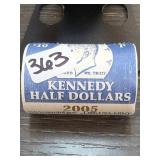 2005 Kennedy Half Dollar Mint Roll