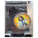 Geronimo Legends Of The West Half Dollar