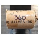 1976 Half Dollar Roll