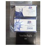 1982, 1999 50 State Quarters & 2000 US Proof Sets