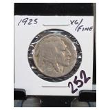 1925 Buffalo Nickel, VG/FINE