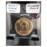 2010-P Presidential Dollar, Choice UNC