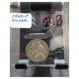 1942-P Jefferson Nickel, Silver