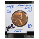 1968-D/D Lincoln Memorial Cent
