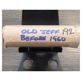 U.S. Nickel Roll, Old Jeffs Before 1960