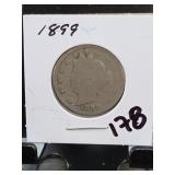 1899 Liberty Head V Nickel