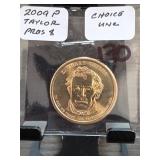 2009-P Zachary Taylor Presidential Dollar, UNC