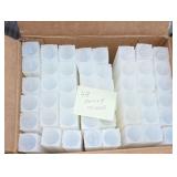 48 Penny Coin Tubes White Plastic