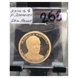 2014-S Presidential Dollar Proof