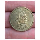 James Monroe Presidential Dollar
