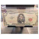 1963 $5 Red Seal United States Note