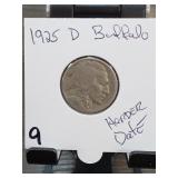 1925-D Buffalo Nickel