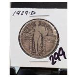 1929-D Standing Liberty Quarter