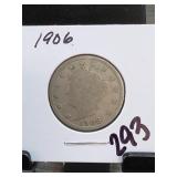 1906 Liberty Head (V) Nickel