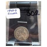 1942-S Jefferson Nickel