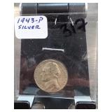 1943-P Jefferson Nickel, Silver