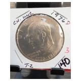 1976-D Eisenhower Bicentennial Dollar