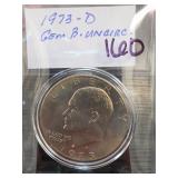 1973-D Eisenhower Dollar