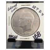 1972-D Eisenhower Dollar
