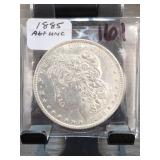 1885 Morgan Dollar, About UNC