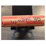 50-Coin Wheat Cent Roll