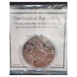 2016 British Virgin Islands Commemorative Coin