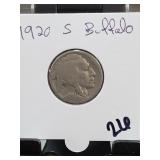 1920-S Buffalo Nickel