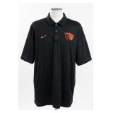 Nike Dri-FIT Polo Shirt With Beaver Logo Size L