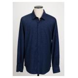 Society of Threads XXL Slim Fit Polka Dot Shirt