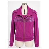 Ecko Red Sequin-Front Jacket, Size M