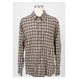 GAP 100% Cotton Plaid Shirt, Size M
