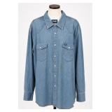 Wrangler Denim Western Shirt