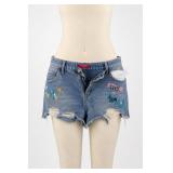 Guess Distressed Denim Shorts, Size 30