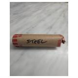 Wrapped Penny Roll, 50Â¢ Face Value Steel