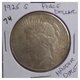 1925-S Peace Dollar, Silver