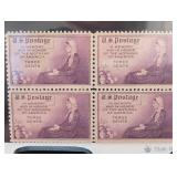 1934 U.S. Scott #737 Mothers Of America Block (4)