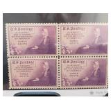 1934 US #738 Mothers Of America Mint NH Block (4)