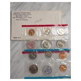 1968 U.S. Uncirculated Mint Set, 10 Coins