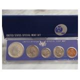 1967 U.S. Special Mint Set, 5 Coins Silver JFK