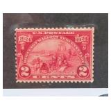 1924 U.S. #615 Huguenot-Walloon 2 Cent Stamp