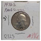 1972-S Washington Quarter, Proof