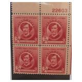 1940 US #885 2¢ James A. McNeill Whistler Block